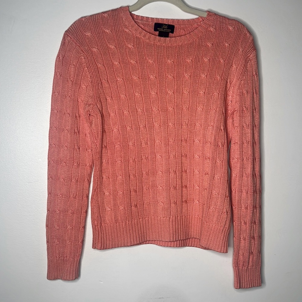 Brooks Brothers Cable Knit Sweater